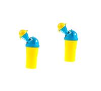 ifundom 2pcs Boys Portable Potty Urinal Boy Girl Training Pee Camping Car Travel Leakproof Isolation Cover Potty Training Aid