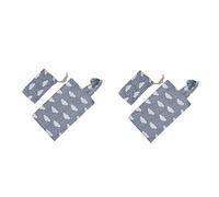 ifundom 2pcs Breastfeeding Cover Towel Swaddle Wrap for Mum Nursing Shawl Neck Support Essentials Cloud