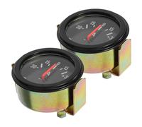 ifundom 2pcs Car Ammeter Gauge 12v-24v Metal Voltmeter with Easy Installation and Realtime Electrical Insights for Truck and Boat Automotive Test Equipment Random Color