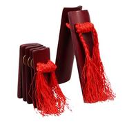 ifundom 2pcs Chinese Kuaiban Percussion Instrument for Boys and Girls Fun and Engaging for Public Speaking and Communication Skills Development