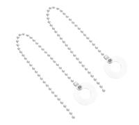 ifundom 2pcs Cymbal Cymbal Chain for Drum Kits Musical Instrument Hardware Creates Hiss Sound Effect Rides and Crashes
