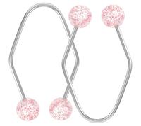 ifundom 2pcs Dimples Trainers Dimple Maker Stainless Steel Artificial Pearl Facial Tool Enhance Facial Easy to Use for Teens Women Travel Birthday