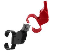 ifundom 2pcs Dual Tone Sports Whistle with Ring for Referee Abs Plastic | Great Sound Penetration, Heard from Distance, Quickly Catches Crowds Attention, Deafening Loud