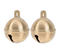 ifundom 2pcs Earth Bells Pet Bell Pendants for Dog Collars Made for Outdoor Adventures