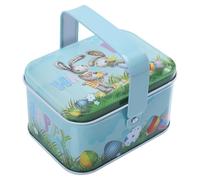 ifundom 2pcs Easter Storage Box Candy Box Cake Storage Container Creative Packing Tinplate for Biscuit Small