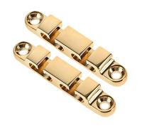 ifundom 2pcs Electric Bass String Retainer Guide Groove Buckle Mounting Screws for Bass Guitar Accessories String Stabilizer for Electric Guitar Head Retainer