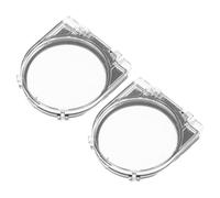 ifundom 2pcs Elevator Power Button Guard Plastic Cover with Push Button Safety Guard for Accidental Touch Prevention, Simple Installation, Suitable for Elevator Systems in Offices