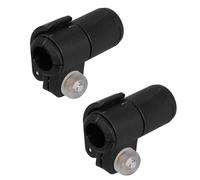 ifundom 2pcs External Quick Flip Lock Clamp Replacement for 16mm Trekking Poles, Hiking Pole Lock Spare Parts, Mountaineering Walking Stick Buckle Accessories for Camping and Backpacking