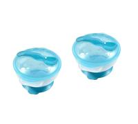 ifundom 2pcs Feeding Bowl Set Suction Plate Spoons Space UFO Design Safe Comfortable to Hold for Boy Girl Boys and Girls Non-Slip Weaning Bowl Set