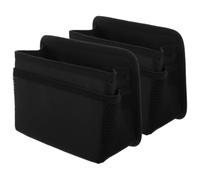 ifundom 2pcs Foldable Car Trash Can for Vehicle Back Seat Multi-compartment Oxford Fabric Organizer with Versatile Storage for Cars and Trucks, for Outdoor Trips and Home Use