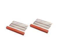 ifundom 2pcs Fretboard Fret Wire Sanding Polishing Kit Guitar Care Accessories Fret Leveling Beam Protector for Luthier