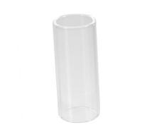 ifundom 2pcs Glass Stainless Steel Guitar Slides Medium Bottleneck for Semi Acoustic Blues Guitar