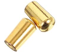 ifundom 2Pcs Golden Metal Guitar Toggle Switch Caps for Electric Guitar, 4Mm Size, Prevents Slipping and Improves Aesthetic