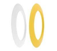 ifundom 2pcs Golf Practice Putting Cup Rings for Indoor and Outdoor Training, Silicone Golf Hole Marker Rings with Immediate Feedback and Reliable Durability, Suitable for Outdoors