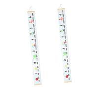 ifundom 2pcs Growth Chart for Boy Girl Height Measurement Ruler Art Hanging Ruler Wall Decoration for Boys and Girls Measurement Tape
