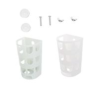 ifundom 2pcs Guinea Pig Feeder Hay Rack Food Dispenser Rabbit Holder Portable Hanging Grass Rack for Small Pets Waste Reducing Feeding Manger Cage Accessory Blue and White