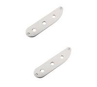 ifundom 2pcs Guitar Bridge Control Plate Metal for Tl Guitar Smooth Screw Lightweight Replacement for Electric