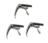 ifundom 2pcs Guitar Capo Finish Lightweight Metal Clamp for Classical Acoustic Guitars Easy to Use for Musicians Tone