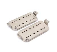 ifundom 2pcs Guitar Neck Bridge Humbucker Pickup Base Plate 50mm/52mm Pole Spacings Cupronickel Construction for Diy Electric Guitars