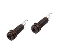 ifundom 2pcs Guitar Output Leg Mono Stereo for Bass and Electric Guitar Durable Construction Creative Shape for Safe and Practical Use
