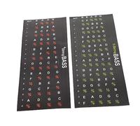 ifundom 2pcs Guitar Scale Stickers Fretboard Notes for Beginners Learn Guitar Chords Note Stickers for Electric Fretboard Practice