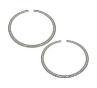 ifundom 2pcs Guitar Sound Hole Rosette Decorative Inlay for Classical Acoustic Guitars Elegant Design Easy to Install Material Instrument Aesthetics