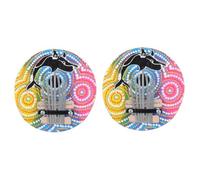 ifundom 2pcs Hand Piano for Boys and Girls Adults Musical Instrument Kalimba for Beginners Stylish Thumb Piano Notes