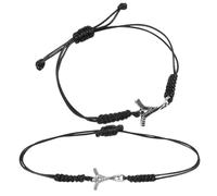 ifundom 2pcs Handmade Woven Hockey Bracelets Sports Wristbands for Field Hockey Fitness Exercise Workout Party Favors and Birthday