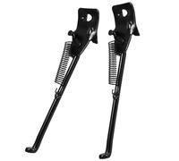 ifundom 2pcs Heavy-duty Metal Bike Kickstand for Bikes Single-side Rear Mount Bicycle Stand with Anti-slip Base Adjustable Cycle Stand for Stable Parking and Easy Installation