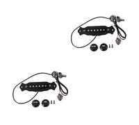 ifundom 2pcs Humbucker Bridge Pick and Neck Pick for Electric Guitar Alnico Pickups for Guitar Sound Enhancement