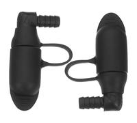 ifundom 2pcs Hydration Bladder Bite Valve Replacement Mouthpiece For Water Backpack - Silicone Mouthpiece Connector For Hiking & Outdoor Adventures