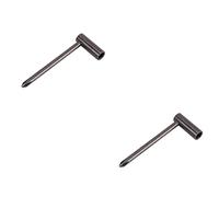 ifundom 2pcs Inner Diameter Metal Guitar Truss Rod Adjustment Wrench Tool for Electronic Guitars Black Spanner for Neck Repair and Maintenance