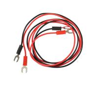 ifundom 2pcs Insulated Wire for Electrical Connections Physics Labs for Demonstrating Electricity Principles and Safe Testing Applications