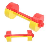 ifundom 2Pcs Interactive Dumbbells Lightweight Exercising for Red Yellow Encouraging Healthy Activity Enhancing Coordination and Physical Development