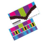 ifundom 2pcs Kalimba Note Stickers Keys Music Keyboard Kalimba Stickers for Key Tines Beginners to Learn Notes Easily