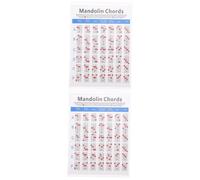 ifundom 2pcs Mandolin Chord Chart for Fretboard Notes Practical Mandolin Accessory for Beginners Learning Chord Diagrams