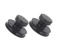 ifundom 2pcs Meditation Gong Bowl Handles Suction Bowl Lifters for Tool Yoga and Buddhist Practice Rubber Grip