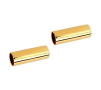 ifundom 2pcs Metal Finger Slide Slide Bar for Electric Guitars Enhance Acoustic Sound for Blues Country Jazz