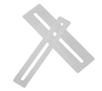 ifundom 2pcs Metal Fingerboard Guards for Bass and Ukulele Fretboard Fret Protector for DIY Fret Works Silver Metal Tool for Luthiers and Guitarists to Protect