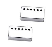 ifundom 2pcs Metal Humbucker Pickup Cover for Electric Guitar Semi-open Dual Coil Cover for Guitar Accessories and Humbucker Pickup Modifications