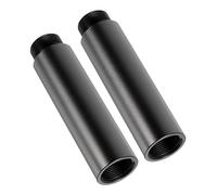 ifundom 2pcs Metal Microphone Stand Extension Rod Tube for Mic Rack Compatible Vlogging Microphone Mic Boom Arm Mount Tubes