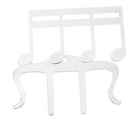 ifundom 2pcs Metal Music Clip Music Score Clip Holder for Piano Sheet Sheet Note Holder for Instrument Parts for Book and Guitar