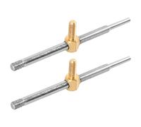 ifundom 2pcs Metal Violin Bow Frog Screw for Repairing Violin Practicing Bow Screw Replacement Part Musical Equipment Accessory