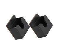 ifundom 2pcs Microphone Hook Cb Radio Microphone Belt Clip Holder Mount Adhesive Backing for Car Home Office Use As Wireless Mic Stand Clip and Radio Mount