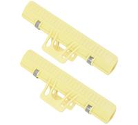 ifundom 2pcs Music Page Holder for Piano Violin Music Score Clip Clamp Accessories Holder Spring Steel Abs Material