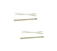 ifundom 2pcs Nylon Treble Mute Clamp Piano Tuning Repairing Mediator Muting Tool Practical for Smooth Treble Section Muting Piano Tuning Mutes Random Color