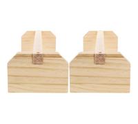 ifundom 2pcs Parrot Stand Rack for Birds and Chickens Natural Bird Perch for Training and Exercise Pet Plaything for Parrots Poultry Budgies and Chicks