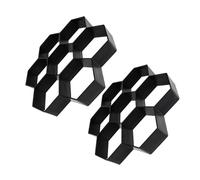 ifundom 2Pcs Patio Paving Molds Reusable Cement Floor Tile Moulds for DIY Garden Walkways Creative for Enhanced Outdoor Spaces