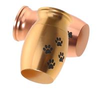 ifundom 2pcs Pet Urns for Dogs and Cats Memorial Ashes Box Paw Print Design Keepsake Urn for Ashes Cremation for Pet Losses