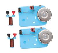 ifundom 2pcs Physics Electric Bell Set Laboratory Experiment Tool for Electricity Teaching High Grade Material Reliable Practical Science Education Accessory